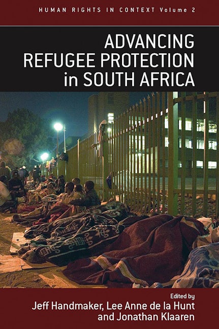 Book cover image for Advancing Refugee Protection in South Africa ISBN: 9781845451097